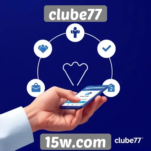 Funcionamento do sistema de pagamento na plataforma Clube77